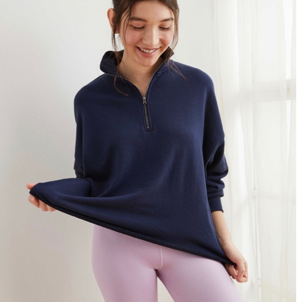 Aerie Sunday soft quarter zip sweatshirt